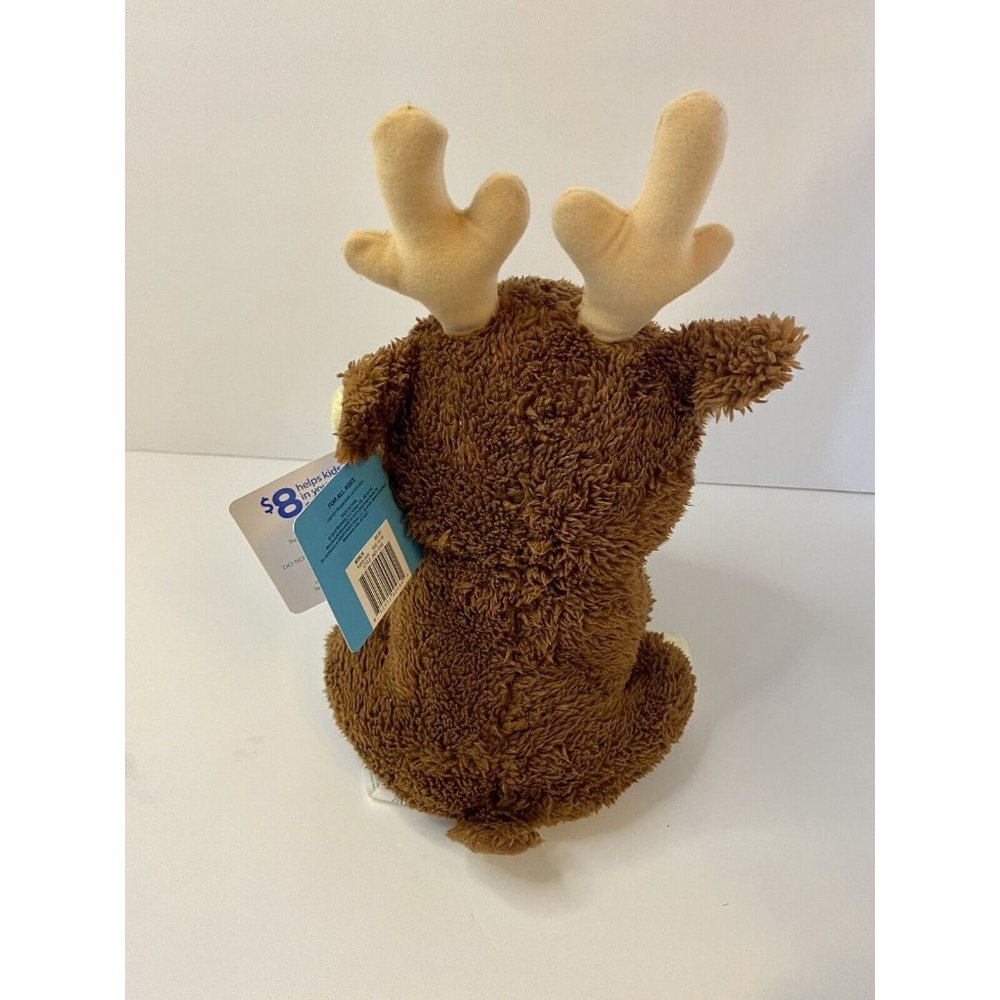 Reindeer Plush & The Night‎ Before Christmas Book Set Kohls Cares W/ Tags - Picture 7 of 9